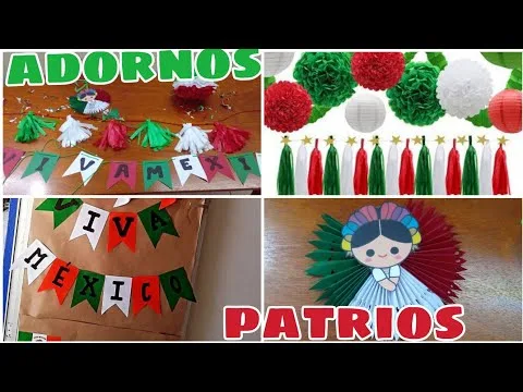 Centros de mesa patrios