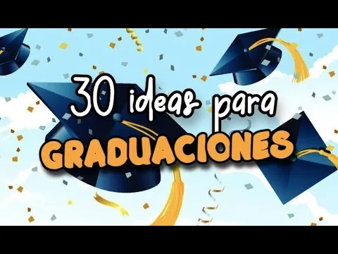 Adornos para graduación, centros de mesa.