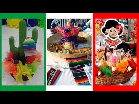 Centros de mesa para fiestas patrias