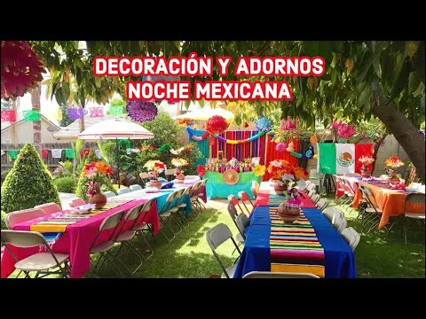 Centros de mesa, Fiestas Patrias mexicanas