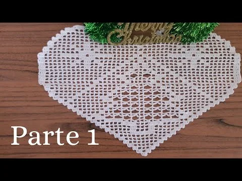 Fáciles, paso a paso: centros de mesa en crochet navideños.