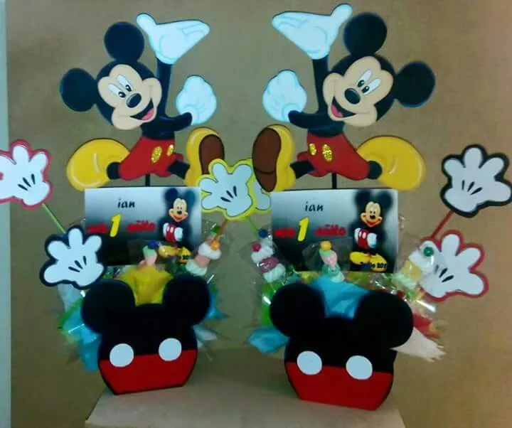 Ideas de decoración Mickey Mouse para cumpleaños de 2 años 