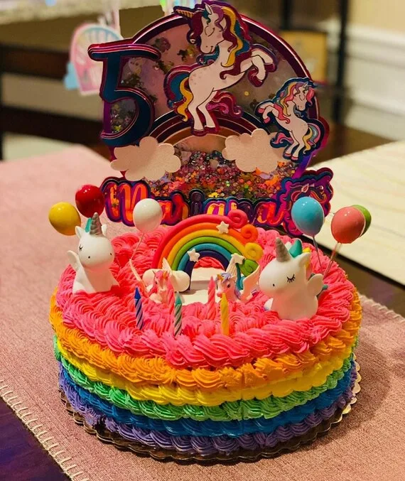 Decoración unicornio torta – Decora tu Fiesta