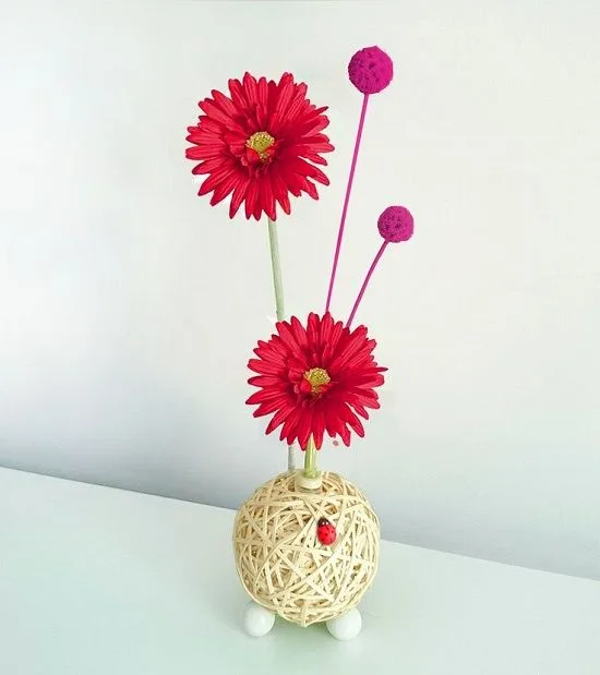 flores artificiales para boda centro de mesa babyshower decoracion con  globos