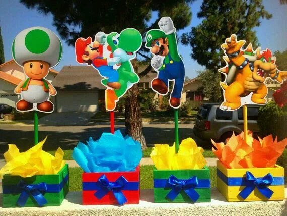 Ideas Cumpleaños Mario Bros - Cómo Decorar y hacer una fiesta